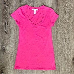 Basic pink tee